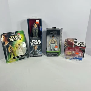Star Wars Action Figure Lot Sergeant Jyn Erso Jedha 12" And More Hasbro Disney - Foto 1 di 13