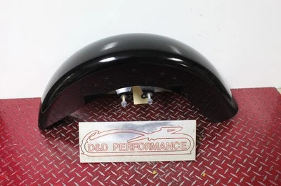 2017 HARLEY DAVIDSON STREET  GLIDE SMOOTH FRONT FENDER VIVID BLACK DING SG43 - Image 1 of 4