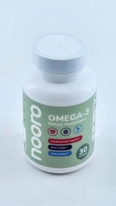 Nooro Omega 3 Supplement Cardiovascular, Brain, Joint Health - Picture 1 of 3