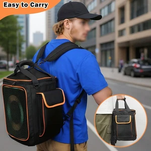 EVA Backpack Storage for Partybox2 Speaker Outdoor Carrying Adjustable - Picture 1 of 10