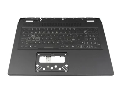 Acer Nitro 17 (AN17-42) original Tastatur inkl. Topcase CH (schweiz) schwarz/tra - Bild 1 von 4