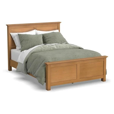 Homestyles Oak Park 66.5" Cama Tradicional Madera Queen Panel en Marrón Foto 1 de 3