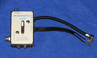 VINTAGE ARCHER/RADIO SHACK 75 OHM INPUT TV TO ANTENNA  UNIT - Image 1 of 4