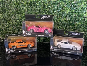 Set Of 2017/2018 Fast & Furious Suki Honda S2000/Brian Toyota Supra Diecast 1:32 - Picture 1 of 9