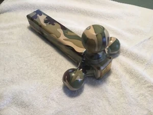 3-BALL camouflaged Trailer Tow 2 Hitch Mount For 2" Receiver Camo - Picture 1 of 6