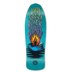 BLACK LABEL SKATES OMAR HASSAN ASHTRAY SKATEBOARD DECK 10.0" 12XU SHAPE - Picture 1 of 2