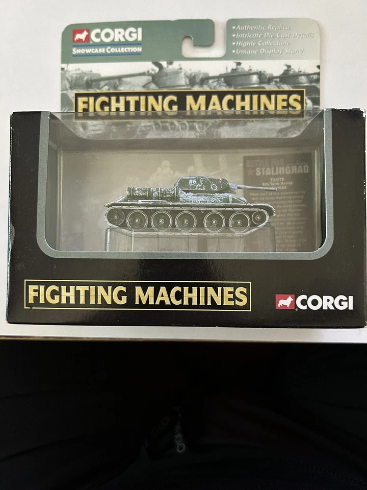 2003 Corgi Fighting Machines Battle for Stalingrad Russian T34-76 8th Tank Army - Image 1 of 4
