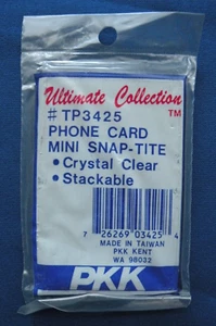 Ultimate Collection Mini Snap-Tite Phone card holder lot of 2 pieces - Picture 1 of 1