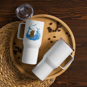 Magic Capibara Travel mug with a handle