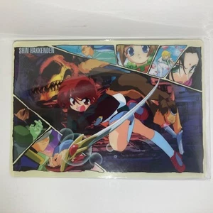 Tablero lápiz Shin Hakkenden vintage anime shitajiki nuevo - Imagen 1 de 2