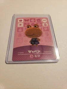 !SUPER SALE! Wart Jr. # 247 Animal Crossing Amiibo Card Horizon Series 3 MINT! - Picture 1 of 1