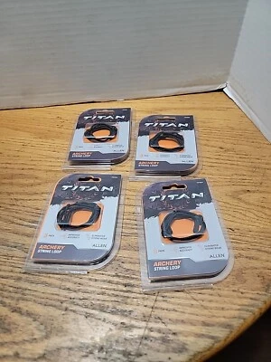 4 Packs Black Titan Archery String Loop - 3 Pack - Image 1 of 3