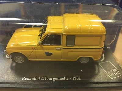 RENAULT 4 L FOURGONETTE 1962 POSTE - 1:43 ATLAS  CVCG01/19 - Immagine 1 di 4