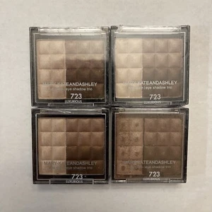Lot of 4 Mary-Kate And Ashley Eye Glam Eye shadow Trio # 723 Luxurious - Sealed - Picture 1 of 1