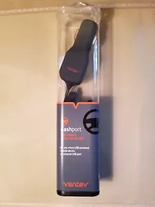 Nuovo Ventev Dashport 2100c Caricabatteria da Auto Doppio USB con Micro USB - Carica 2 Dispositivi - Foto 1 di 4