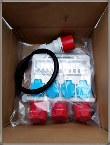 solartronics construction power distributor E: 32A A: 4x230V 2x400V 16A 1x400V high current - Picture 1 of 6