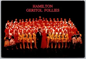 Postcard Ontario Hamilton Geritol Follies Happiest Show in Town ON Choir - Picture 1 of 2
