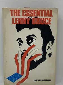 The Essential Lenny Bruce 1st DJ HC 1970 Ed By John Cohen Comedy Book Stand Up - Imagen 1 de 8