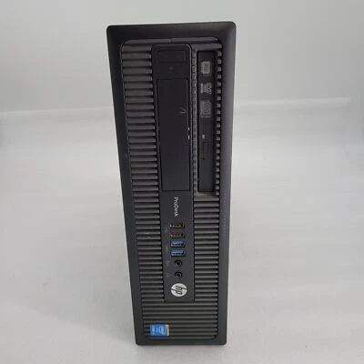 HP ProDesk 600 G1 SFF Core i3 4Gen  4GB No HDD - Boot to Bios - Image 1 of 4