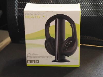 Creative Beats Purity of Sound Wireless Headphones with radio - Image 1 of 2