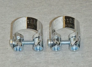 Ducati Bevel Twins Conti " M " Exhaust Clamps, 750gt 750ss 900ss Muffler - Picture 1 of 5