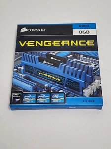 NEW Corsair 8 GB DIMM 1600 MHz PC3-12800 DDR3 Memory (CMZ8GX3M2A1600C9B...DBIN - Picture 1 of 2