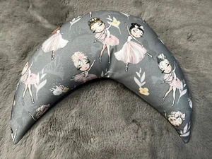 Mond- Nacken- Reise- Relax- Lese- Hals- Stütz- Schlaf- Kissen Hirsespelz Spreu - Bild 1 von 4