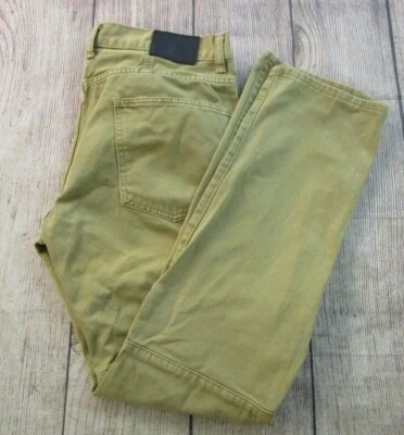 BONITOS Pantalones Para Hombre Marca Dope Patrón Texturizado Botón Mosca 100% Beige Tostado Talla 36 Foto 1 de 4