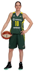 SUE BIRD Seattle Storm WNBA 2020 CHAMPS & UCONN - Window Cling Sticker Decal NEW - Picture 1 of 1