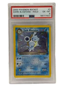 2000 Pokémon Rocket Dark Blastoise Holo 3/82 PSA 6 EX-MT - Picture 1 of 4