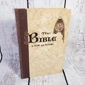 The Bible in Story and Pictures Harold Begbie 1956 Old Testaments Illustrated - Picture 1 of 11