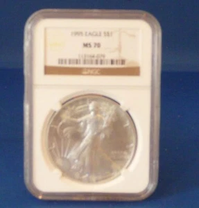 1995 Eagle $1 MS-70 - Picture 1 of 2