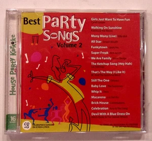 HOUSE PARTY KARAOKE - BEST PARTY SONGS VOLUME 2 CD - Bild 1 von 2