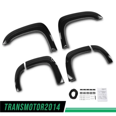Fender Flares Fit For 2007-2014 Chevrolet Tahoe Excludes LTZ Models Black 6PCS Foto 1 de 4