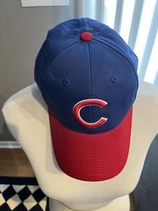NWT (no sales tags- has MLB sticker on rim) Chicago Cubs red/blue baseball cap. - Picture 1 of 9