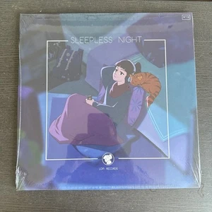 Lofi Record Lofi Girl Sleepless Night Opaque Purple Violet Color Vinyl LP /1700 - Picture 1 of 2