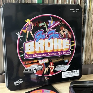 Sababa Go for Broke - The Ultimate Game of Vice (Edición Tin Box) Nueva Caja Abierta - Imagen 1 de 9