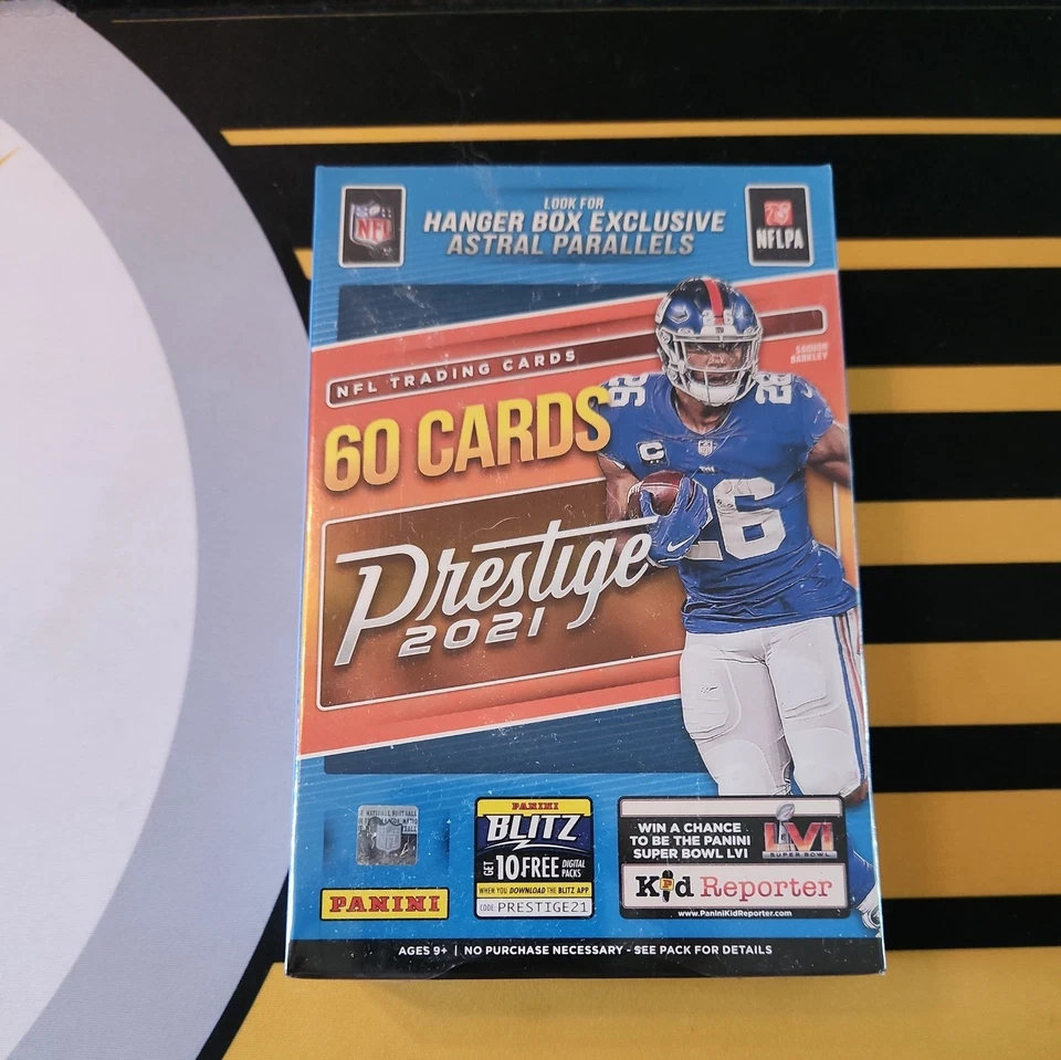 Panini Prestige 2021 - Caja colgante de fútbol americano NFL - Sellada de fábrica Foto 1 de 1
