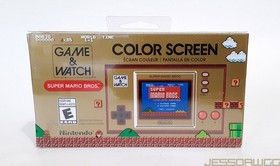 new Nintendo Game & Watch Super Mario Brothers portable handheld 80s retro bros