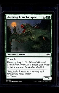 2024 MTG Magic The Gathering DSK Duskmourn #198 Slavering Branchsnapper - Picture 1 of 2