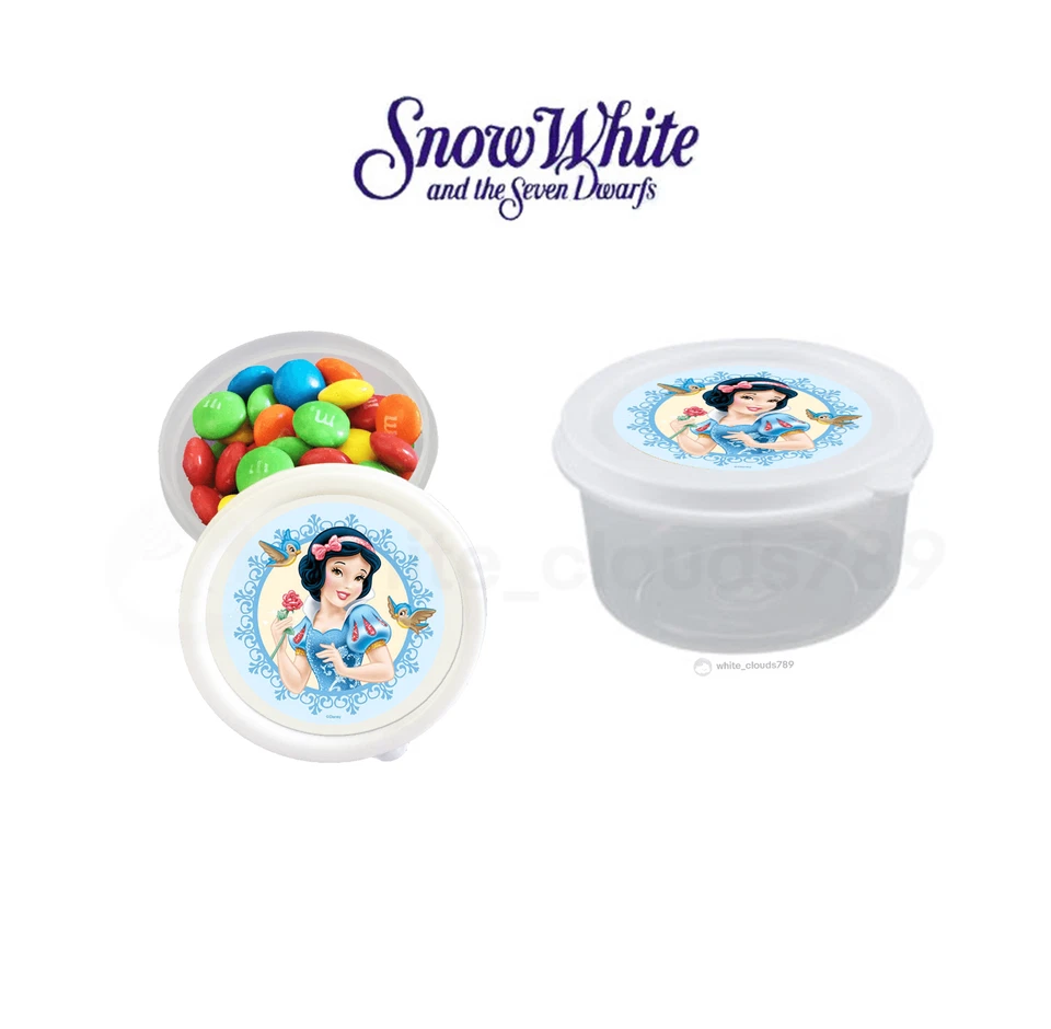 10 recipientes pequenos de doces para festa branca de neve 2,3 oz presente preenchível  - Imagem 1 de 1