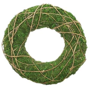 Moos Kranz Deko Türkranz Wandkranz Tischkranz Naturkranz Dekokranz 30cm - Bild 1 von 5