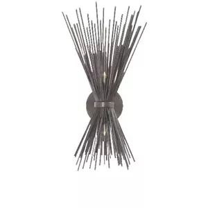 Visual Comfort KW2070AI Kelly Wearstler Strada Wall Sconce Aged Iron MSRP $499 - Picture 1 of 4