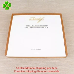 Davidoff Grand Cru Diademas Finas LE Caja de cigarros de madera vacía 8,5" x 7,5" x 1,25" - Imagen 1 de 12