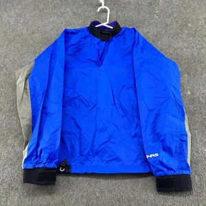 NRS Rio Jacket Mens Small Blue Pullover Waterproof Kayak Canoe Paddling Dry Top - Picture 1 of 11