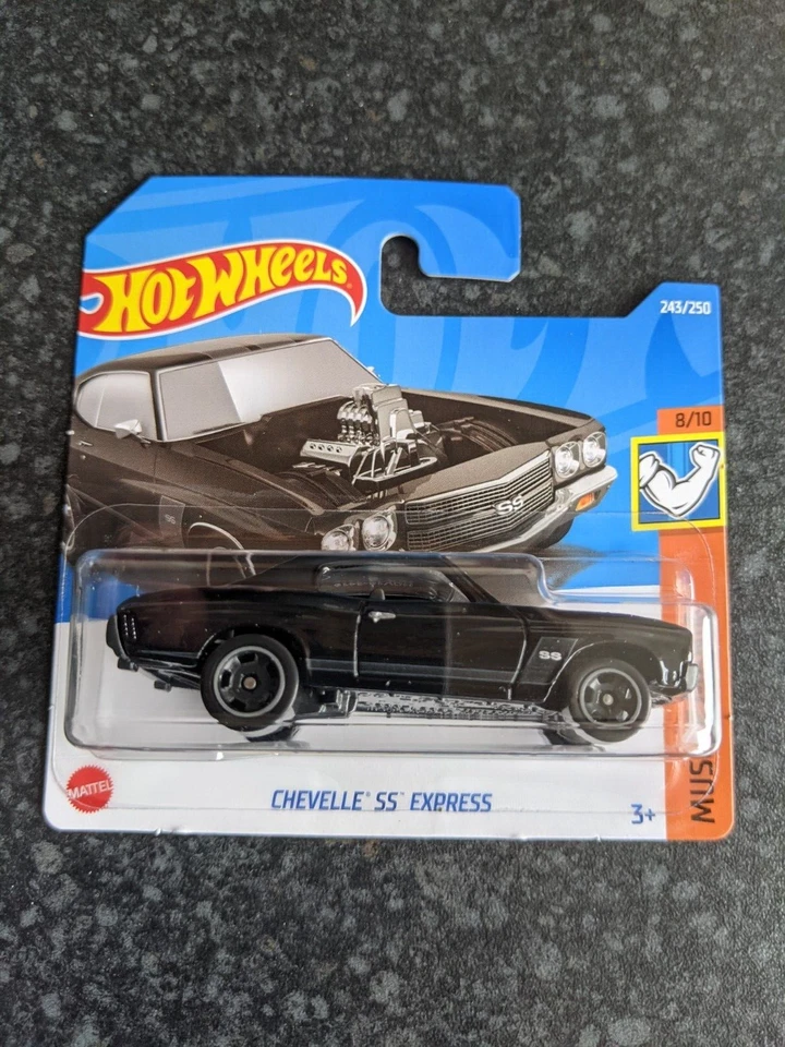Hot Wheels HCV18	2022	Muscle Mania	8/10	Chevrolet	Chevelle SS Express	243/250 - Image 1 of 1