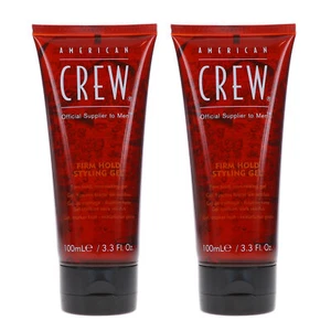 American Crew Firm Hold Styling Gel 3.3 oz 2 Pack - Picture 1 of 8