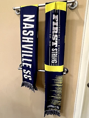Nashville SC 2023 Season Ticket Member Scarf Cover