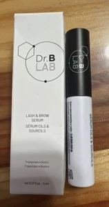 Dr Brandt Dr. B Lab Lash & Brow Serum Biotin Conditioning 0.17 Oz NIB Free Gift - Picture 1 of 5