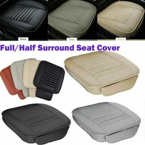 Universal Car Seat Cover Breathable PU Leather Chair Cushion Protector Non-slip - Picture 1 of 53